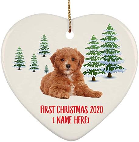 Персонализирано име обичај година Кавапу Црвена прва 2023 година украси за новогодишни подароци нови години 2024 украси Зимски срце