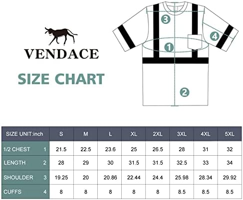 Vendace Здраво на рефлексивни безбедносни кошули за мажи ANSI класа 2 со голема видливост Изградба на маица