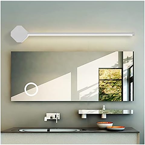 ОГЛЕДАЛНИ Светилки ЗА БАЊА АТААЈ, Едноставни Огледални Предни Светла, Нордиски Бел Дом Хотелска Бања Када Против Магла Пост Модерен