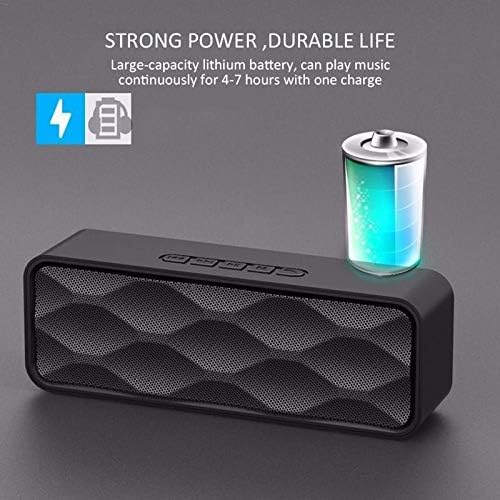YFQHDD SONDER SONERTABLE Stereo Music Player Dual Sounds Soundwoofer Car Smart Mini Sounder Sperd SD картичка