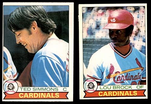 1979 година О-Пи-Чи Сент Луис кардинали во близина на екипата сет Сент Луис Кардиналс VG/EX+ Cardinals