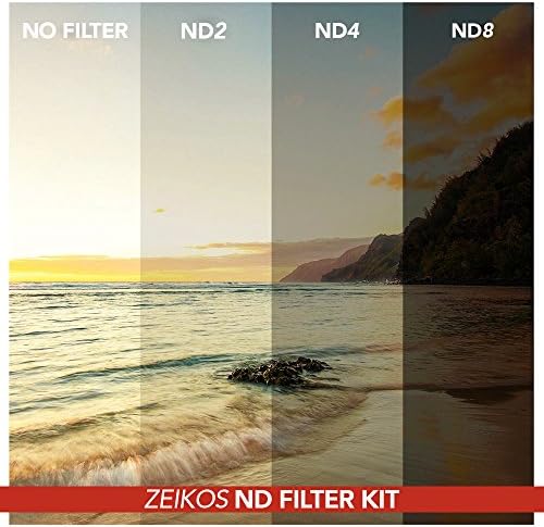 Сет на филтер за филтрирање на филтер за филтрирање Zeikos Ze-Bun45 52mm, комплет за филтрирање со повеќе обложени UV-CPL-FLD