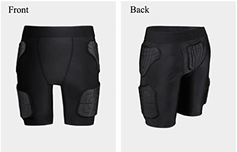 Детски поставени шорцеви за компресија Заштитна долна облека на колкот задникот на задниот дел кратки панталони