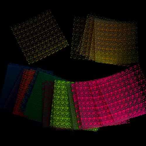 УРРОМА 140 ПЦС 7 бои единечна светлечка боја хартија, разновидна рачно изработена шема на оригами срцев преклопен квадратен лист за уметнички