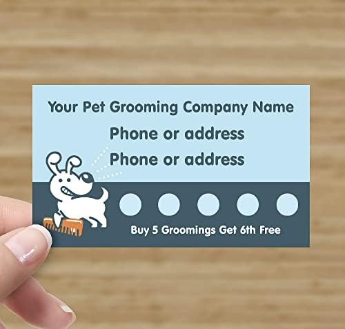 Кучиња миленичиња за миленичиња за лојалност за лојалност, прилагодете ја вашата компанија персонализирана со вашите деловни информации