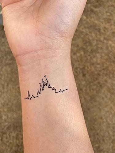 Привремена тетоважа - срцев удар на замокот
