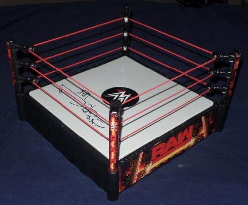 Shawn Michaels HBK потпиша автоматски ринг за играчки Beckett Bas Coa WWE WWE WWERMANIA B - Автограмирано борење разни предмети