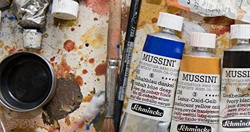 Schmincke Mussini® - Бои на масло од смола на најдобрите уметници, глазура бела - 35 мл