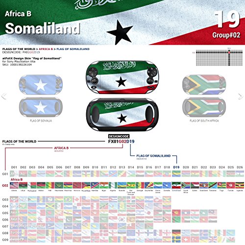 Sony PlayStation Вита Дизајн Кожата знаме На Сомалиленд Налепница Налепница За PlayStation Вита