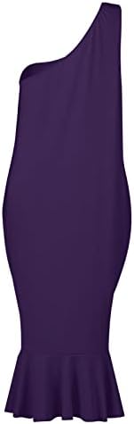 Секси секси лето за кратки ракави на Екон, солидна боја, цврста боја на кукавички фустан 070505