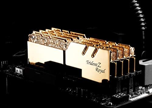 G.Skill 32 GB DDR4 Trident Z Royal Gold 4000MHz PC4-32000 CL19 1.35V комплет за двојни канали
