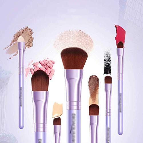 7 компјутери/SetProfessional Women Women Smapup Shipup Shupes Face Cosmetic Beauty Eye Shadow Shadow Foundation Blush Brush Tools
