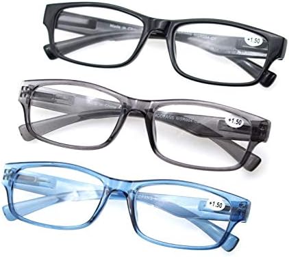 Modfans сет на мешани бои на очила за читање 4.0 со пролетни шарки за гроздобер квалитетен удобност за мажи и жени