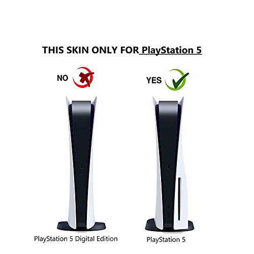 PlayStation 5 Spiderman Skin vinyl налепница за прашина од изолацијата на декларацијата против низа за конзола за верзија PS5 и DualSense 5