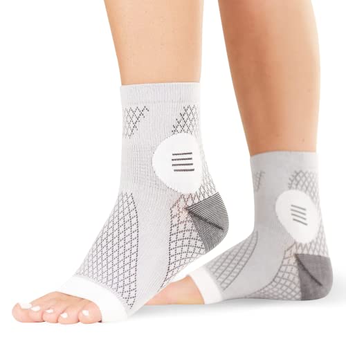 Чорапови на невропатија на завојување - периферна терапија со невритис компресија дијабетични ракави со нозе со отворено за