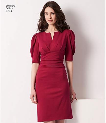 Едноставноста неверојатно вклопуваат модели за шиење на фустани за жени, со големина 20W-28W