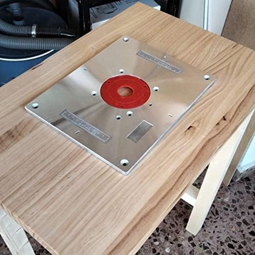 Плоча за рутер за обработка на дрво Атахао, табели Универзална рутерска плоча Алуминиум столар за дупчење Алатка за дупчење Додаток