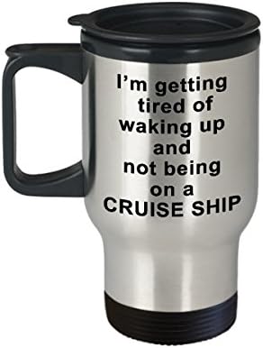 Смешни Бродови За Крстарење Кафе Патување Кригла