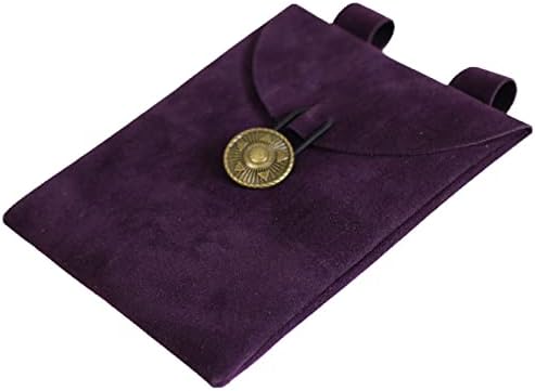 Трговија со САД Средновековна кожна монета торбичка - чанта за монети од ренесансен меч