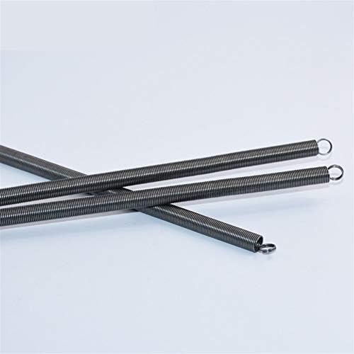 Zhengguifang Solid 1PCS L тип Двојна прстен затегнување на јаглерод челик Дијаметар на жица 3мм Надворешен дијаметар 19-32мм должина 300мм