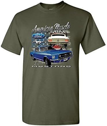 Ford Mustang Shelby 1967 GT маица Американците направија мускулни автомобили маичка маичка кошула