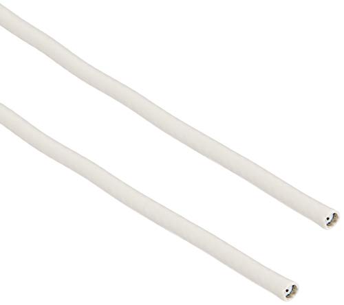 Коаксијален кабел DX антена, компатибилен со 2K, 4K, 8K, 65,6 ft, необработени и двата краја, S-4CFB20, бело