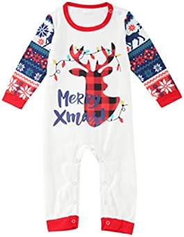 Семејни Божиќни облеки во Семејство, Божиќни PJs совпаѓаат комплети за појавување на семејни пижами пижами за семејни облеки xm