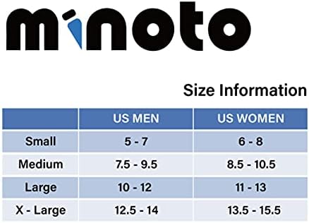 Minoto CoolMax No-Show Midweight Toe Cods за трчање и пешачење со перница и мрежа за мажи и жени
