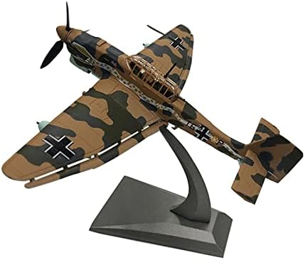 Rescess Copy Airplane Model 1/72 за германски Втората светска војна, бомбардер бомбардер бомбардер борец Stuka Ju87 Scale Die Cast
