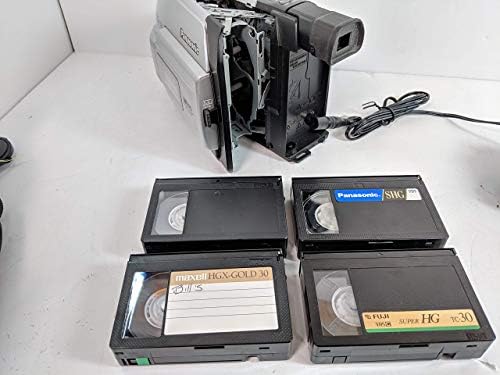 Panasonic VHS-C камера W/USB адаптер за трансфер на лента во дигитална и празна лента за VHSC
