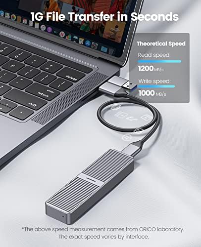 ОРИКО Го Надгради Алуминиумот М. 2 NVMe SSD Комплет ЗА USB C USB 3.2/3.1 Gen 2 На NVMe PCI-Е М-Клуч Ссд Надворешен Адаптер Поддршка UASP Трим