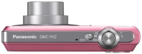 Panasonic Lumix DMC-FH2 14.1 MP дигитална камера со 4x оптичка слика стабилизиран зум со 2,7-инчен LCD