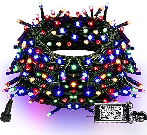 Blubsle Bright 50 Count Count Christmas Windows Decoration + 300 LED 100 ft Christmas String Lights