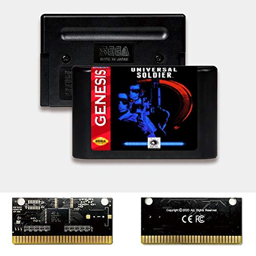 Универзален војник Адити - САД етикета Флешкит Д -р ПЦБ картичка за конзола за видео игри Mega Genesis Megadrive Megadrive