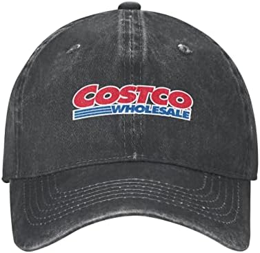 C0STCO_WH0LESALE капа прилагодлива смешна модна капа црна за мажи жени