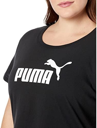 Puma Women's Plus Plus Size Essentials Logo Tee 2.0