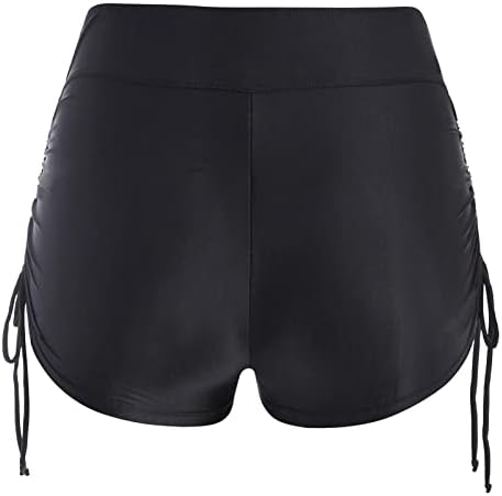 Cfklopgg црни шорцеви за пливање за жени плус големина шорцеви за пливање за жени со голема количка за капење плус големина