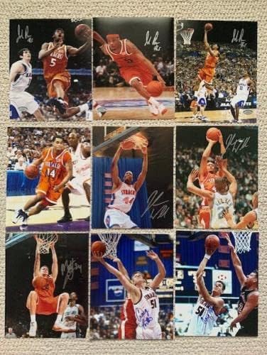 Сиракуза кошарка многу 50 потпишани 8x10 фотографии+COA GMAC+DC+Owens+Moten - Автограмирани фотографии од колеџ