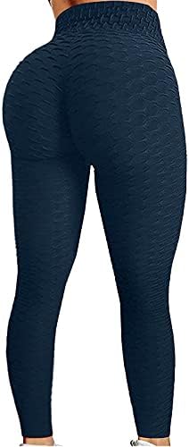 одблесокот фармерки за жени Должина На Глуждот Висок Струк Флексибилни Хеланки Контрола На Стомакот јога панталони армиски панталони