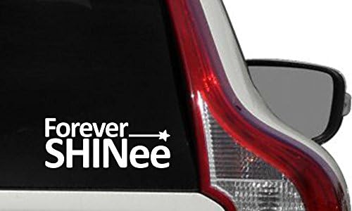 Shinee Forever Star Car Vinyl налепница за налепница за браник за автоматски автомобили Камиони за шофершајбна обичај windowsидови