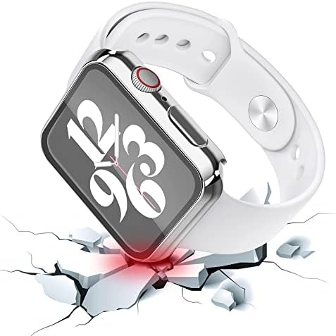 Misxi 2 Спакувајте Тврдо Куќиште ЗА КОМПЈУТЕР Со Заштитник На Екранот Од Калено Стакло Компатибилен Со Apple Watch Серија 8 Серии 7 41mm, Ултра