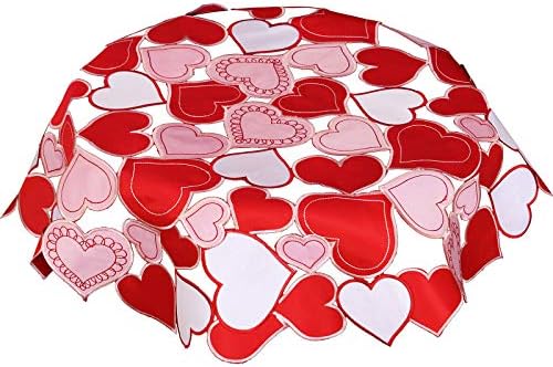 Симхомсен Мали Везени Љубов Срце Чаршав За Денот На Вљубените, Свадба Годишнина, Предлози За Брак или Ангажмани