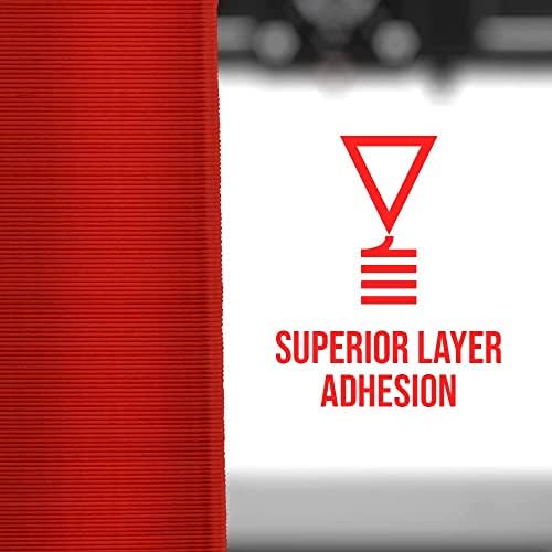 Филамент за печатач Xyzprinting ABS, NFC, димензионална точност +/- 0,02 mm, 1 кг лажица, 1,75 мм, црвено