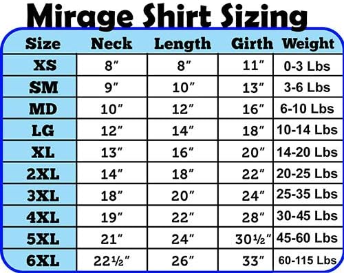 Mirage Pet Products 8-инчен среќен метар екран печатени кошули за кучиња, X-мали, виолетова