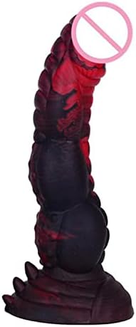 Класичен реален силиконски животно дилдо вагинален g-spot со вшмукување чаша анален приклучок без рака, огромна чудовиште дилдо