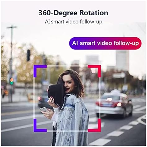 Biall Веб Камера Следете Снимање Yuntai Интелигентни Препознавање Лице Мобилен Телефон Во Живо Панорама Следење Фотографија 360° Ротирачки