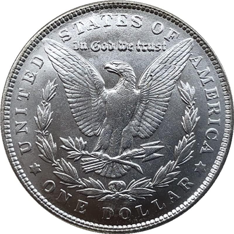 1889p Верзија на американската монета монета сребрена долар месинг сребрен антички ракотворби за надворешни работи за комеморативни монети