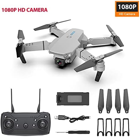 Qonioi KK8 RC Mini Drone 4K Professional со HD камера Еден клуч Враќање FPV WiFi Drone Супер долга издржливост Авион Преклопете го