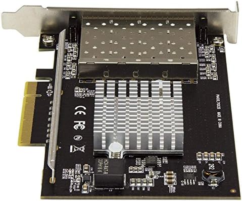 StarTech.com Quad Порта 10G SFP+ Мрежна Картичка-Intel XL710 Отворен SFP+ Конвергиран Адаптер - PCIe 10 Gigabit Ethernet Сервер НИК - 10gbe Оптички