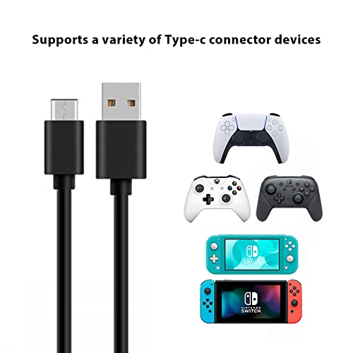 Дополнителен кабел за полнач на Jamамал за PS5 PlayStation 5 контролер USB-C за полнење водство